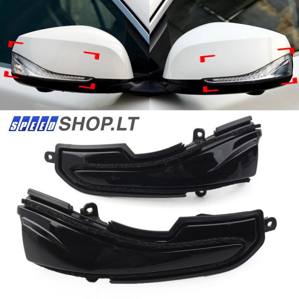 Infiniti Q30 Q50 Q60 Q70 QX50 QX60 LED tamsinti posūkiai